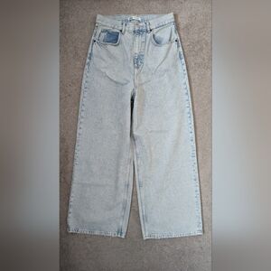 Zara Wide Leg Baggy Fit Jeans